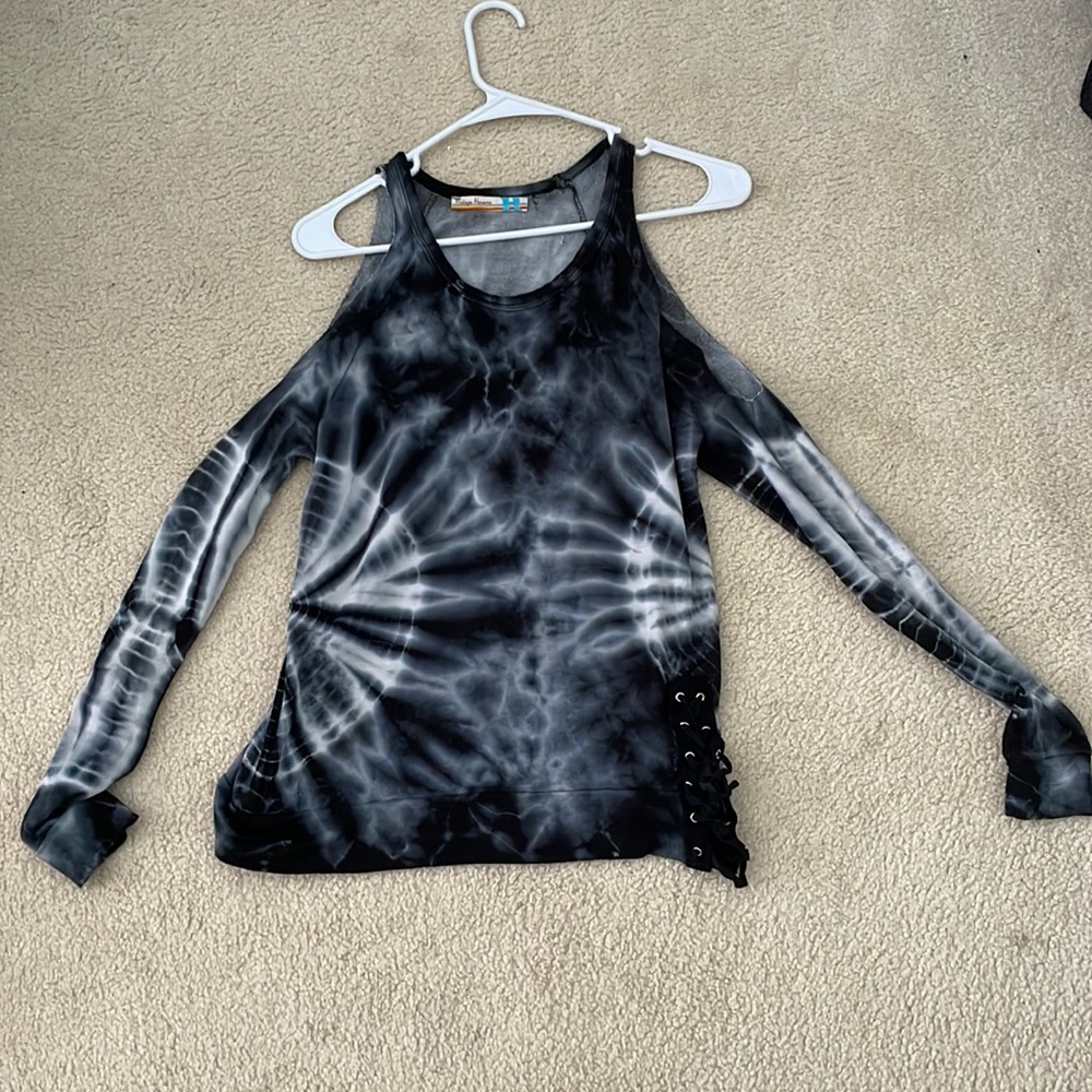 Vintage Havana Tie-Dye Long Sleeve Top size SMALL